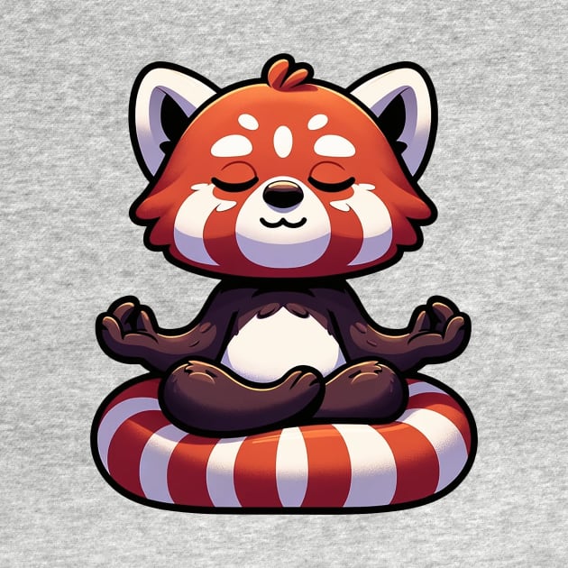 Panda Yoga Meditation Namaste by MasutaroOracle